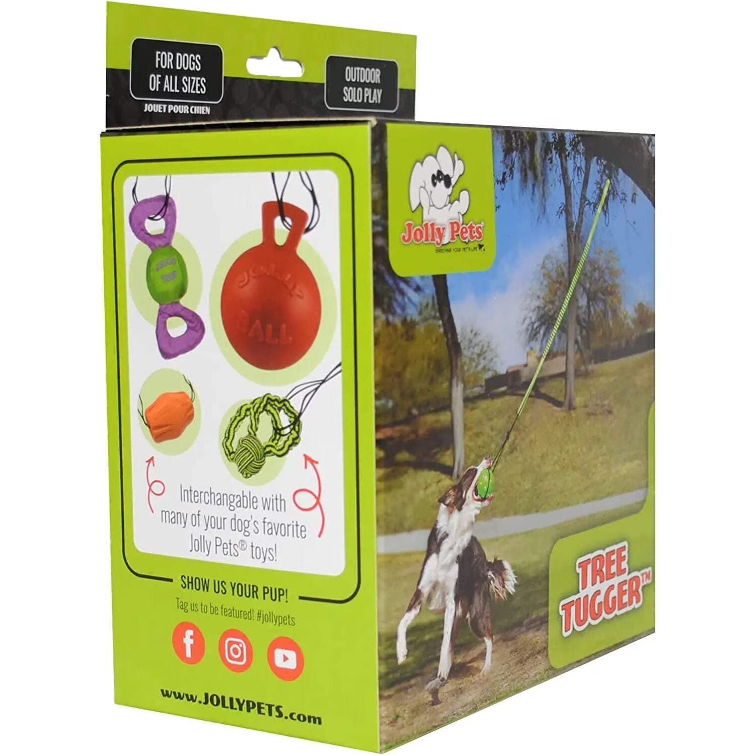 JP071  Tree Tugger Bungee, Green - Large